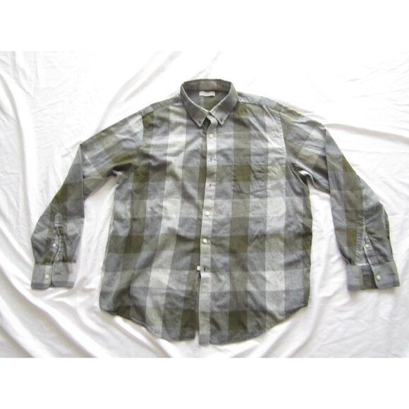 Men Narragansett Traders Cotton Flannel Button Up Long Sleeve Shirt Sz 2XL-MT177 - Picture 7 of 10